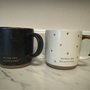 Morning Handsome / Morning Beautiful Hearth & Hand with Magnolia Mugs